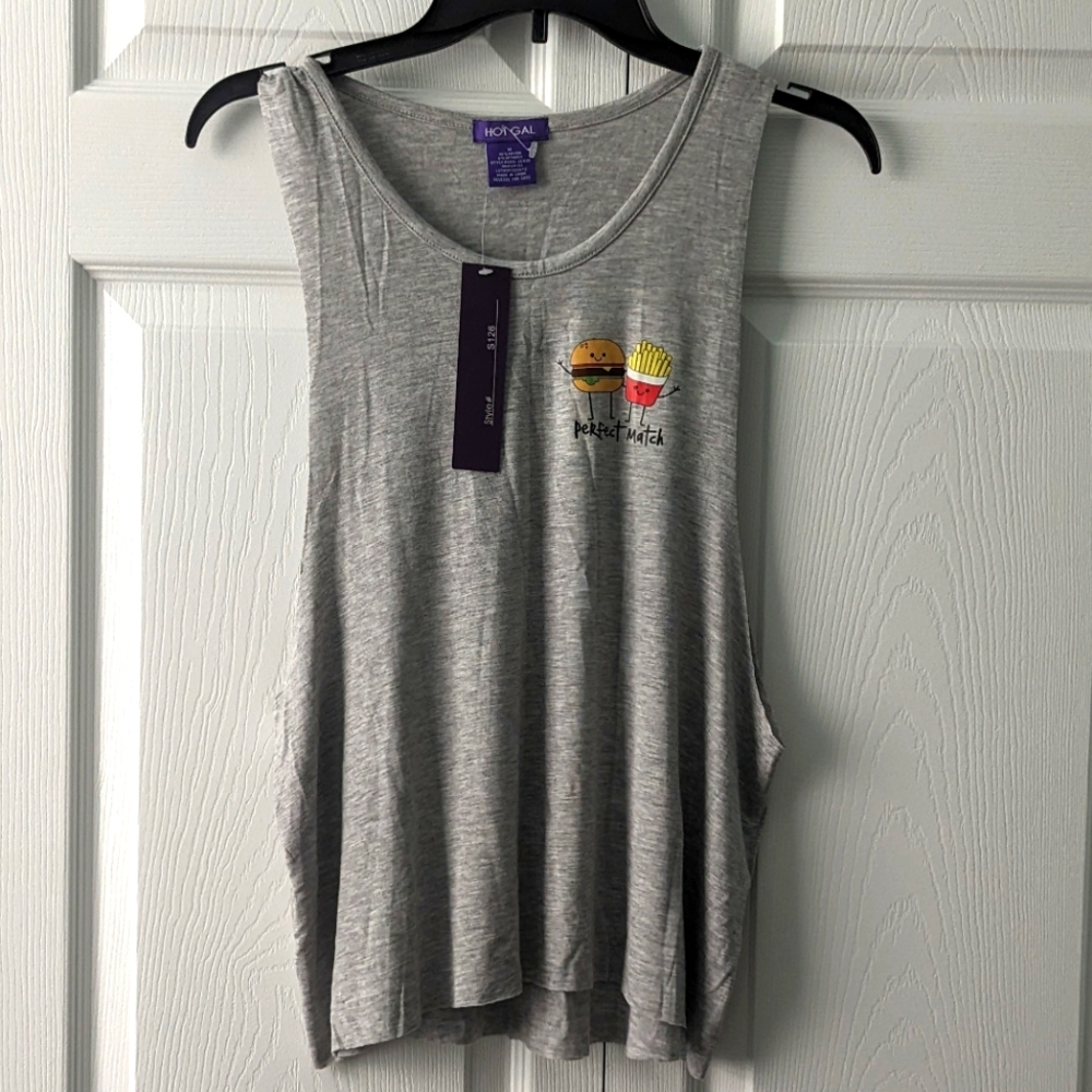 NWT Hot Gal Fun Tank Size Medium